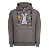 Pigment Tornado Happy Easter Urban Hoodie - CowhideDigitalArt