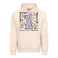 Sandshell Happy Easter Urban Hoodie - CowhideDigitalArt