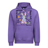 Tulip Happy Easter Urban Hoodie - CowhideDigitalArt
