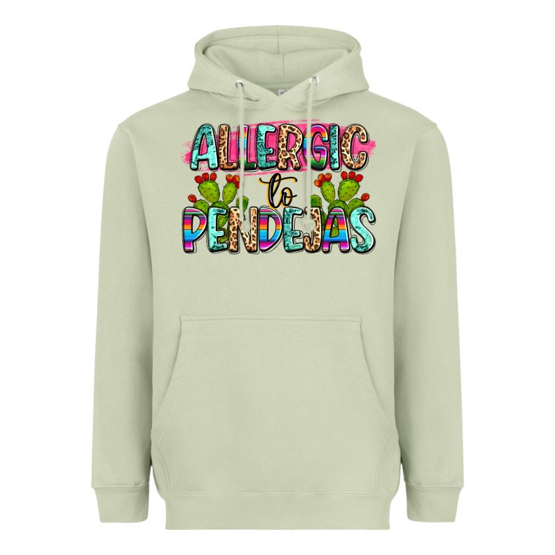 Allergic To Pendejas Mexico Heavyweight Hoodie by FaDigitalArtStudio | Teevron