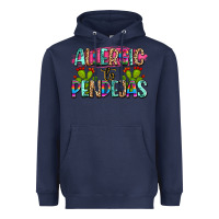 Navy Allergic to pendejas mexico Heavyweight Hoodie - FaDigitalArtStudio