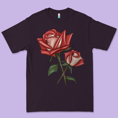 Love Rose Grandiflora Rose Premium Tee Designed By Lillyallendesigns