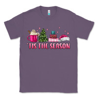 Lavender tis the season pink christmas Classic Tee - MaliasSmallBusiness