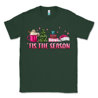 Sports Green tis the season pink christmas Classic Tee - MaliasSmallBusiness