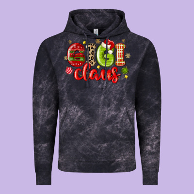 Gigi Claus Vintage Hoodie Designed By Maliassmallbusiness