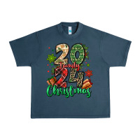 Midnight Navy 2024 family christmas Urban Heavy Tee - MaliasSmallBusiness