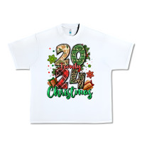 White 2024 family christmas Urban Heavy Tee - MaliasSmallBusiness