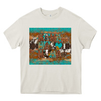 Cream mama mama mama Heavy Core Tee - Artiststas