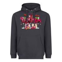 Smoke valentine's day wine glasses Heavyweight Hoodie - OliviaCreatesArt