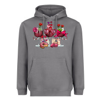 Storm valentine's day wine glasses Heavyweight Hoodie - OliviaCreatesArt