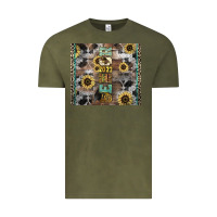 Vintage Olive Senior 2023 western Vintage Tee - NancyCooperArtShop