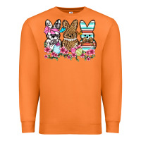 Carrot Western Easter peeps Premium Sweatshirt - OliviaCreatesArt