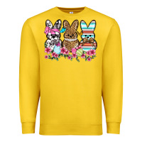 Lemon Western Easter peeps Premium Sweatshirt - OliviaCreatesArt