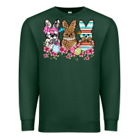 Sports Green Western Easter peeps Premium Sweatshirt - OliviaCreatesArt