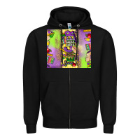 Black teacher mardi gras Zipper Hoodie - CowGirlArtShop