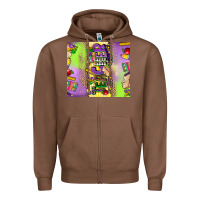 Chestnut teacher mardi gras Zipper Hoodie - CowGirlArtShop