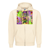 Sandshell teacher mardi gras Zipper Hoodie - CowGirlArtShop