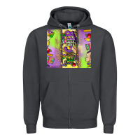 Smoke teacher mardi gras Zipper Hoodie - CowGirlArtShop