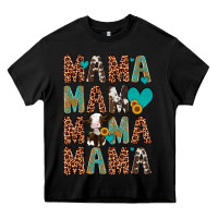 Black mama mama mama mama Heavy Core Tee - Artiststas