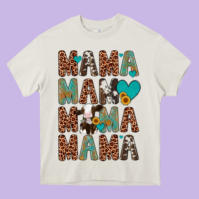 Mama Mama Mama Mama Heavy Core Tee Designed By Artiststas