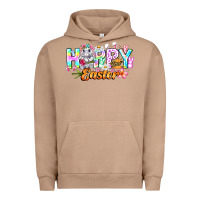 Pigment Burro Happy Easter Urban Hoodie - CowhideDigitalArt