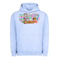 Pigment Grape Ice Happy Easter Urban Hoodie - CowhideDigitalArt
