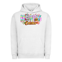 Pigment Lunar Rock Happy Easter Urban Hoodie - CowhideDigitalArt