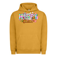 Pigment Peanut Butter Happy Easter Urban Hoodie - CowhideDigitalArt
