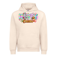 Sandshell Happy Easter Urban Hoodie - CowhideDigitalArt