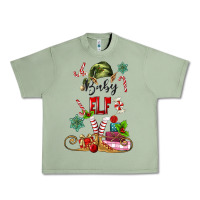 Oil Green baby elf Urban Heavy Tee - MaliasSmallBusiness
