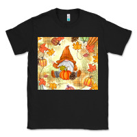 Black fall gnome Classic Tee - MaliasSmallBusiness