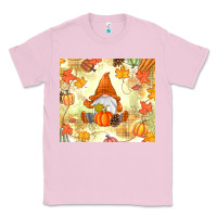 Bubblegum Pink fall gnome Classic Tee - MaliasSmallBusiness