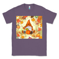 Lavender fall gnome Classic Tee - MaliasSmallBusiness