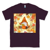Plum fall gnome Classic Tee - MaliasSmallBusiness