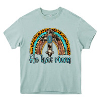 Arona he has risen rainbow Heavy Core Tee - AdoDesignShop