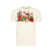Vintage Arctic Santa coffee cups Vintage Tee - NancyCooperArtShop