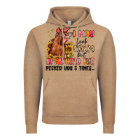Vintage Coffee i may look calm but in my head i've pecked you Vintage Hoodie - MaliasSmallBusiness