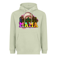 Matcha baseball mama Heavyweight Hoodie - OliviaCreatesArt