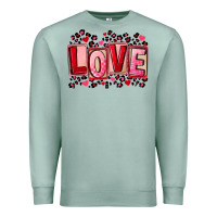 Seafoam Valentine's Day love Premium Sweatshirt - FaDigitalArtStudio