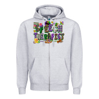 Heather Grey speech therapist mardi gras cowgirl Zipper Hoodie - CowGirlArtShop