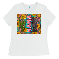 White western mama with baby bear Ladies Tee - Artiststas