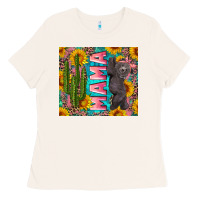 Bone western mama with baby bear Ladies Tee - Artiststas