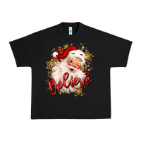 Black believe christmas santa claus Urban Heavy Tee - MaliasSmallBusiness