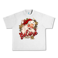 Lunar Rock believe christmas santa claus Urban Heavy Tee - MaliasSmallBusiness