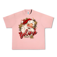 Salmon believe christmas santa claus Urban Heavy Tee - MaliasSmallBusiness