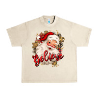 Sandshell believe christmas santa claus Urban Heavy Tee - MaliasSmallBusiness