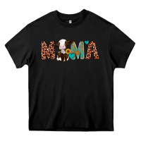 Black mama holstein cow Heavy Core Tee - Artiststas
