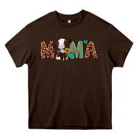 Chocolate Brown mama holstein cow Heavy Core Tee - Artiststas