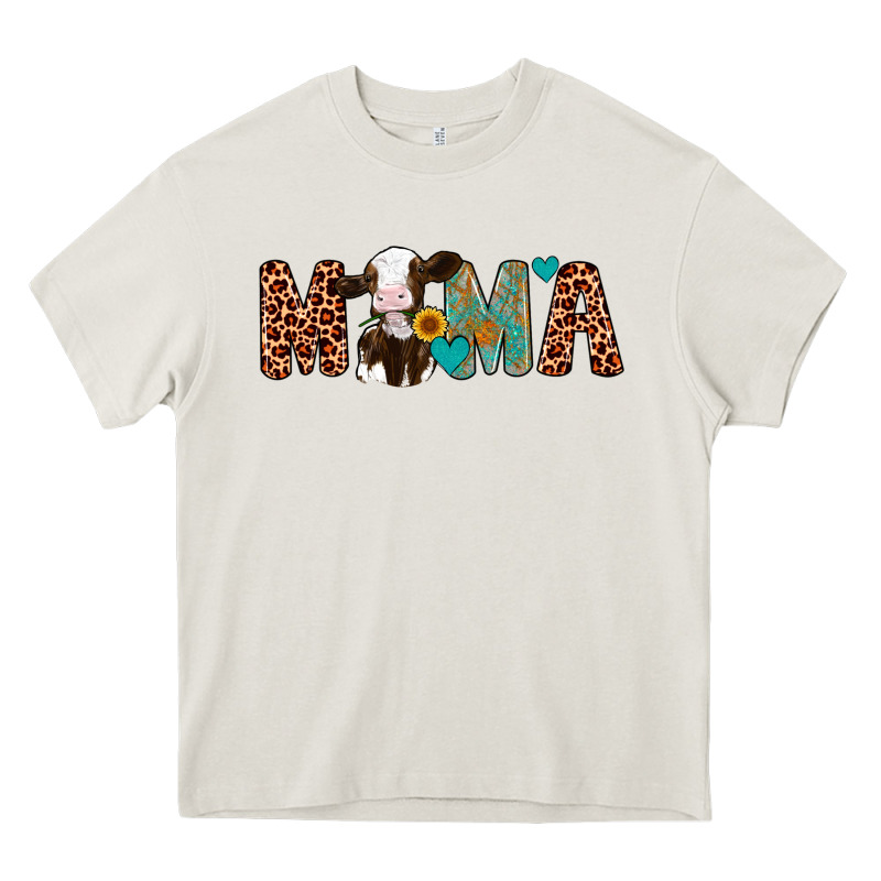 Mama Holstein Cow Heavy Core Tee by Artiststas | Teevron