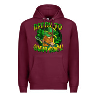 Burgundy Ready to sham rock St. Patrick's Day Premium Hoodie - CowGirlArtShop